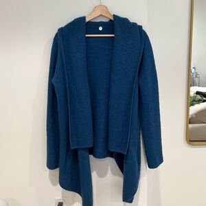 Margaret Oleary St. Moritz Cashmere Hooded Drapey Sweater